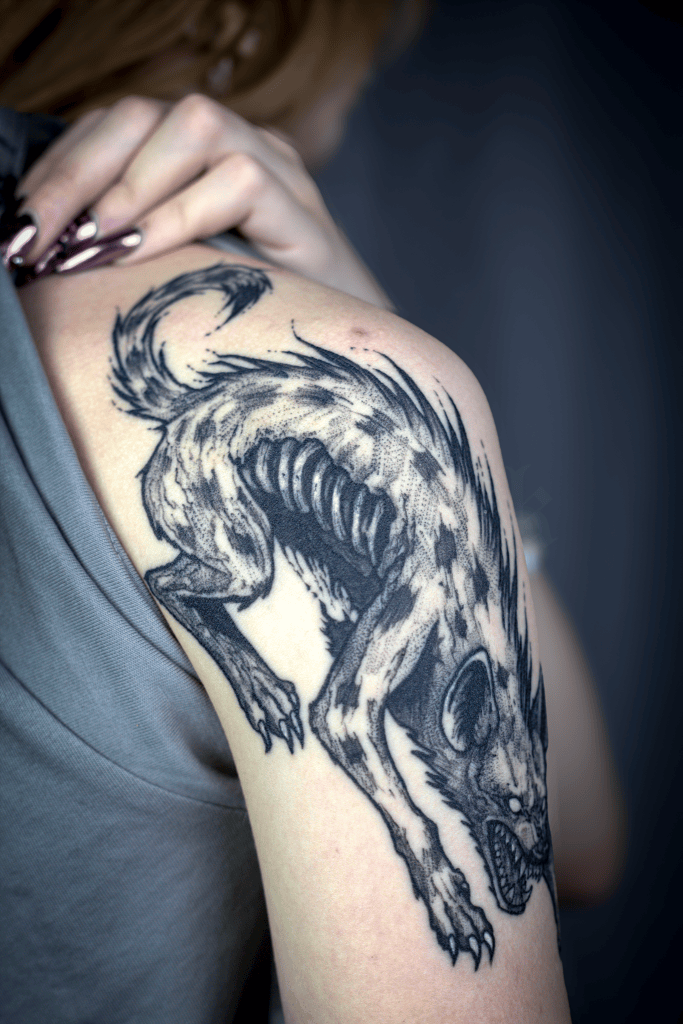 Tatouage cicatrisé